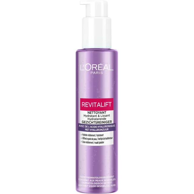 L'oréal Paris Revitalift [+Hyaluronic Acid] Gel Cleanser gezichtsreiniger - 150 ml