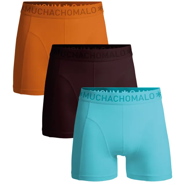 Muchachomalo Heren 3-pack Boxershorts Veelkleurig