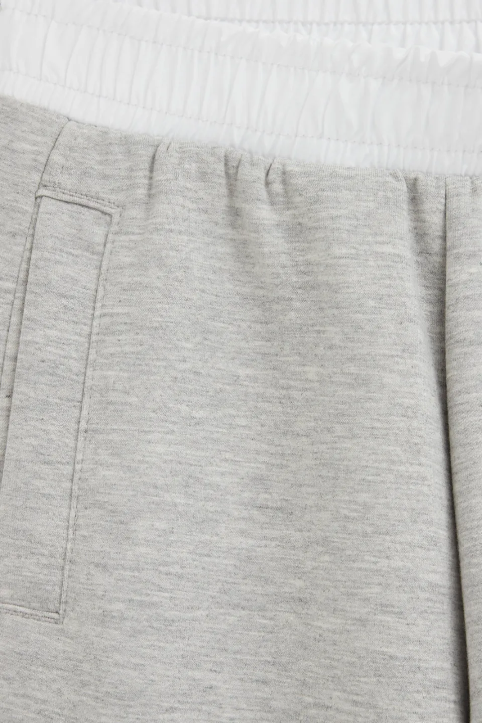 WE Fashion joggingbroek grijs melange, foto 7