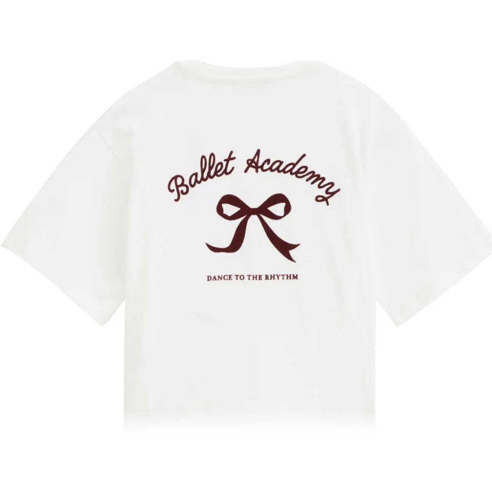 WE Fashion T-shirt met backprint wit, foto 3