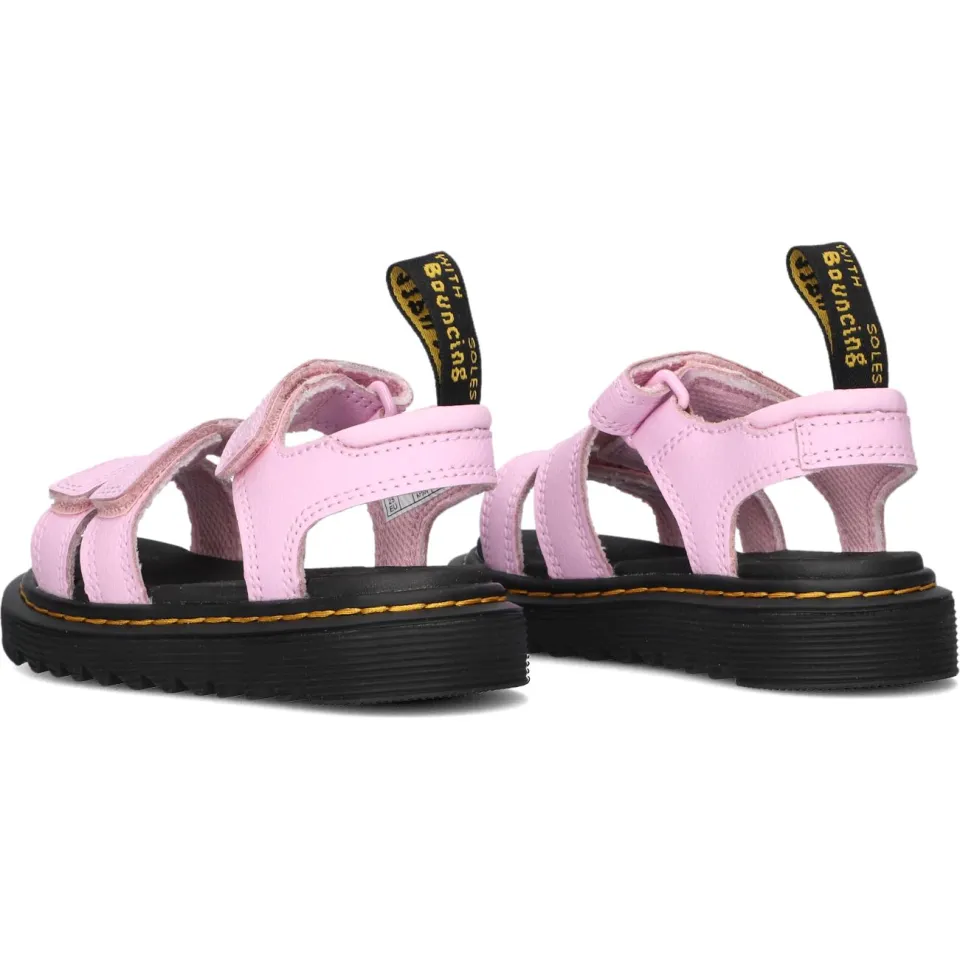 Dr. Martens Klaire T leren sandalen lichtroze, foto 5