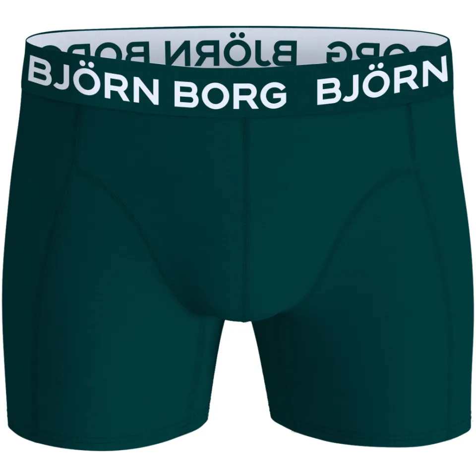 Björn Borg boxershorts blauw groen 5-pack Blauw/groen