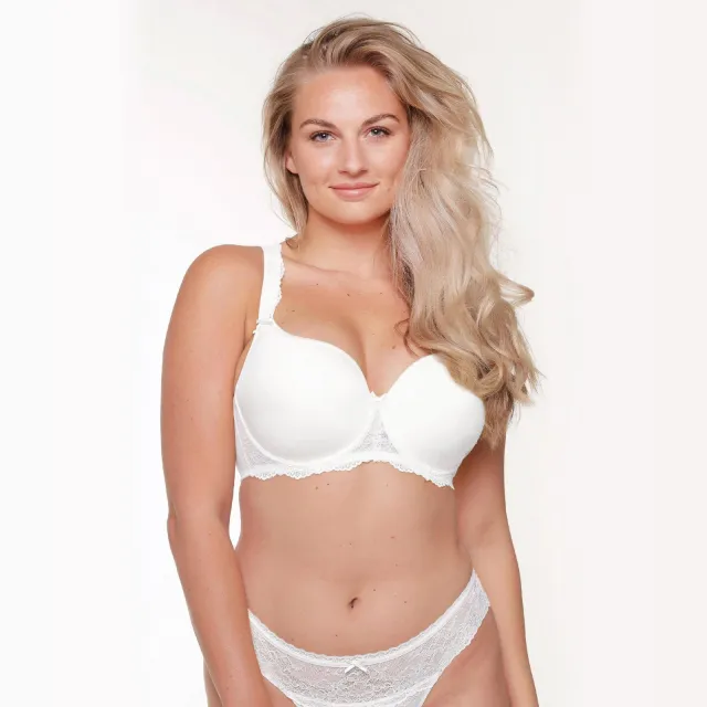 LingaDore Daily Uni Fit T-shirt-bh gebroken wit