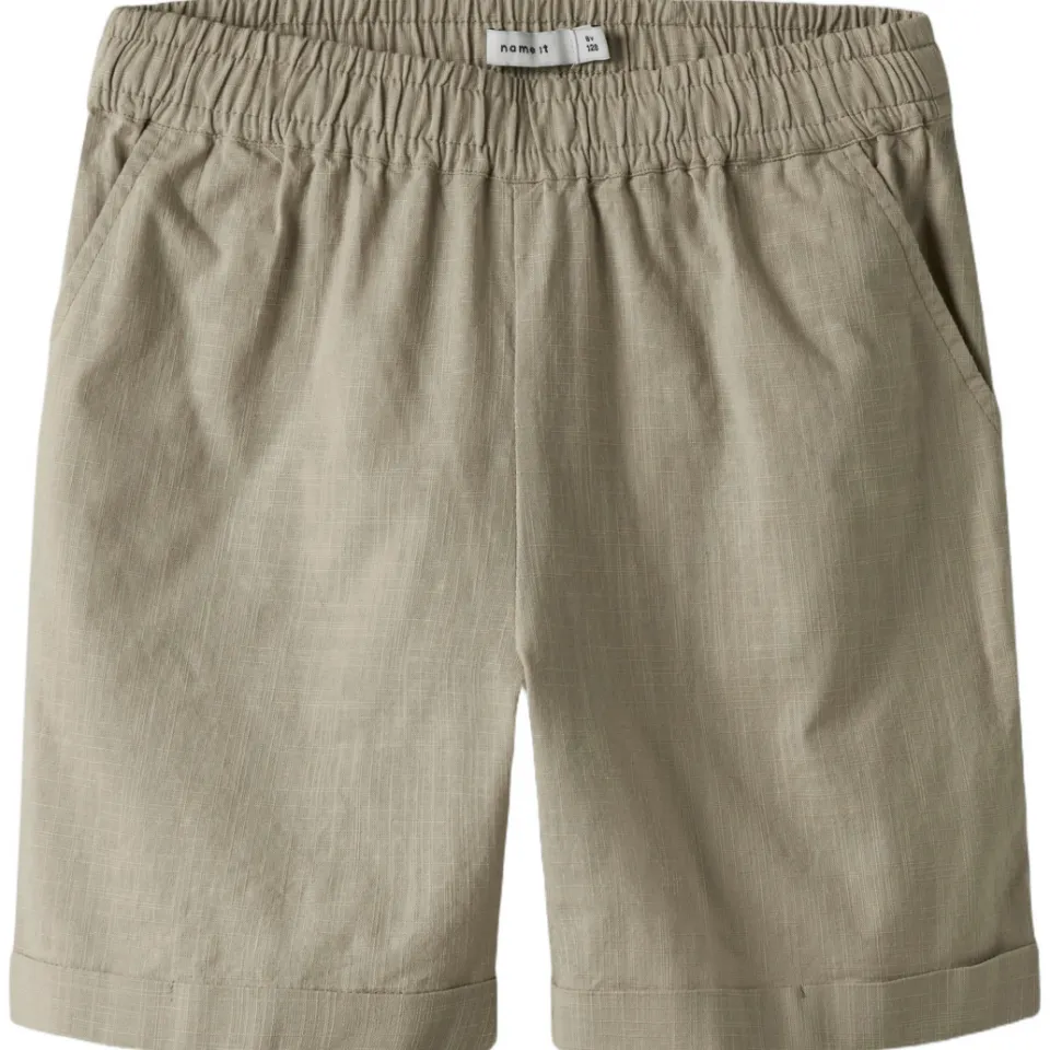 NAME IT KIDS regular casual korte broek beige, foto 2