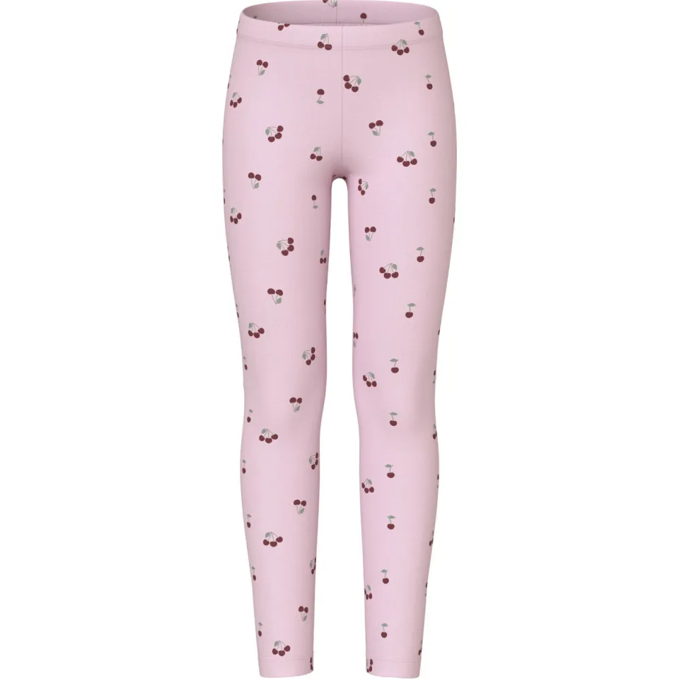 NAME IT legging NKFVIVIAN roze/zwart Zwart/roze