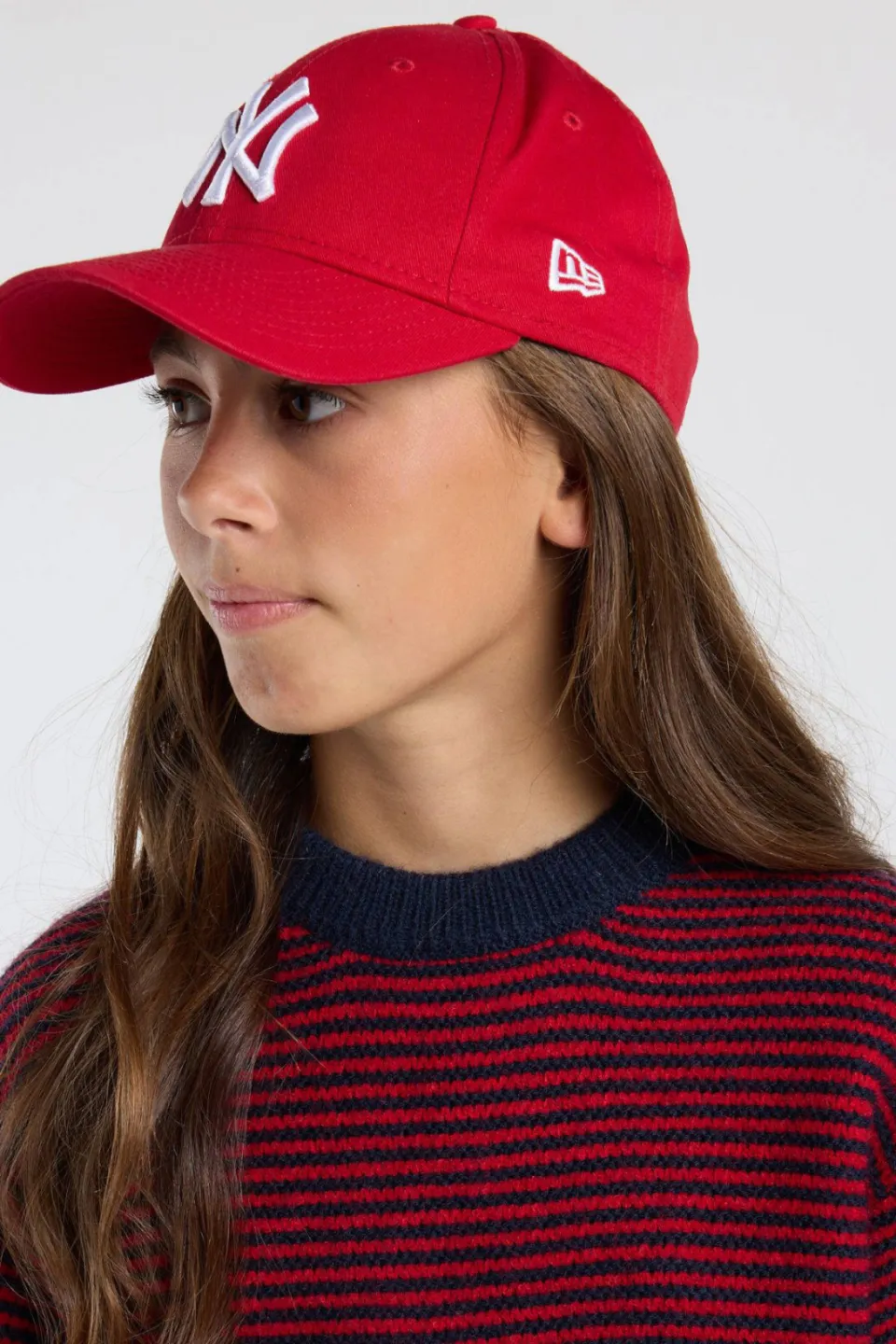 America Today gebreide gestreepte trui - rood/donkerblauw, foto 5
