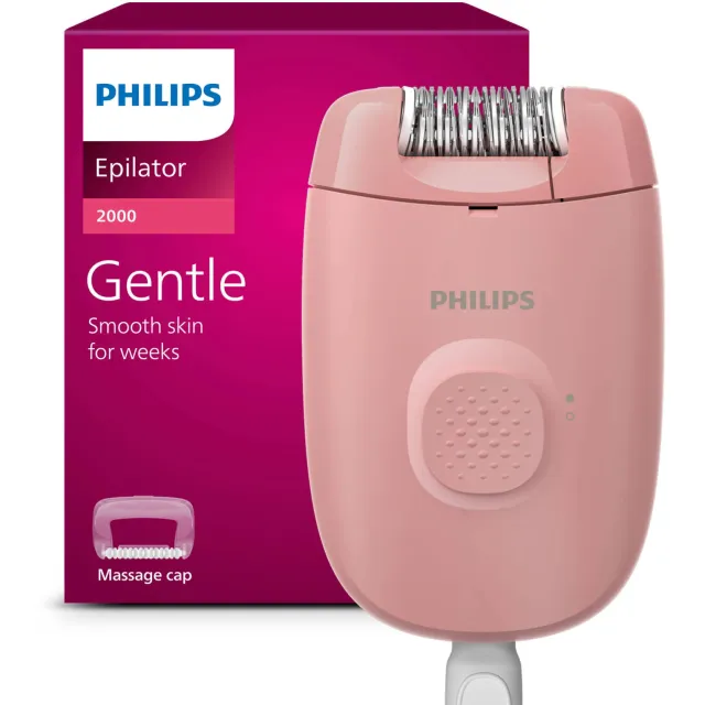 Philips BRE227/00 epilator wit, foto 2