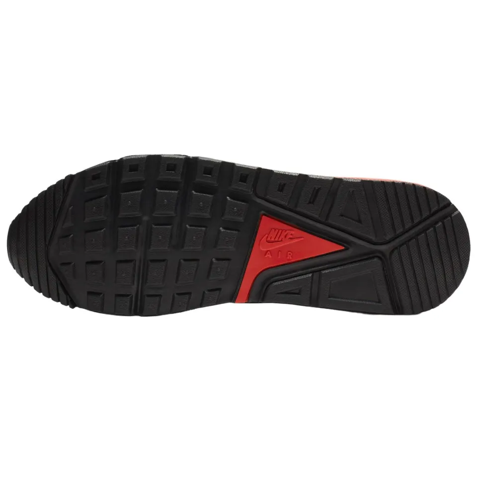 Nike Air Max IVO leren sneakers - wit/antraciet/rood, foto 6