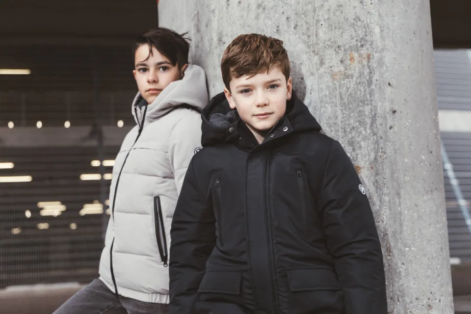TYGO & vito NextGen gewatteerde winterjas grijs, foto 6