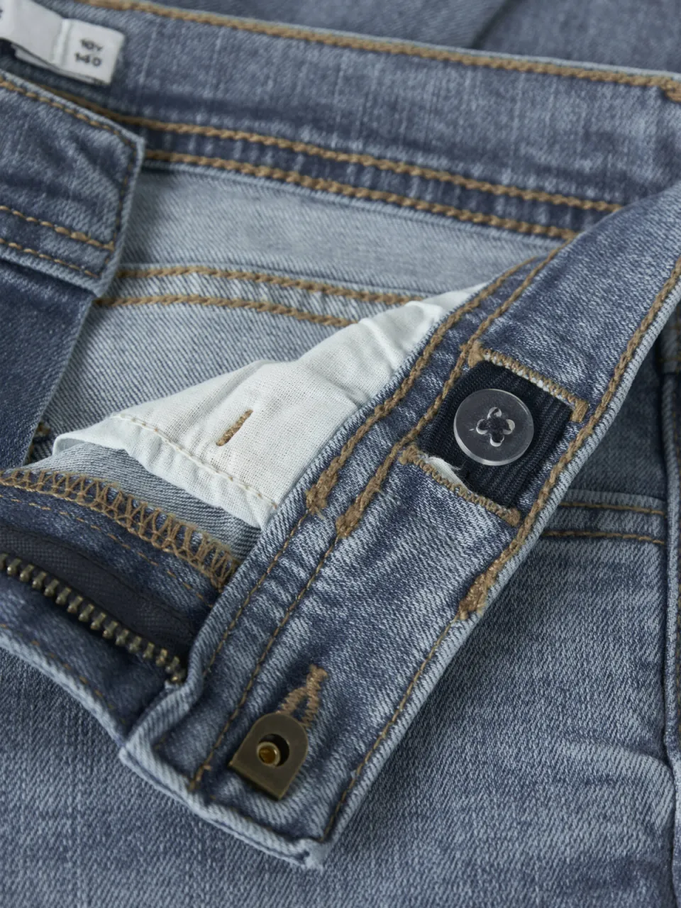 NAME IT KIDS NKMSILAS slim fit jeans - mediumblauw, foto 6
