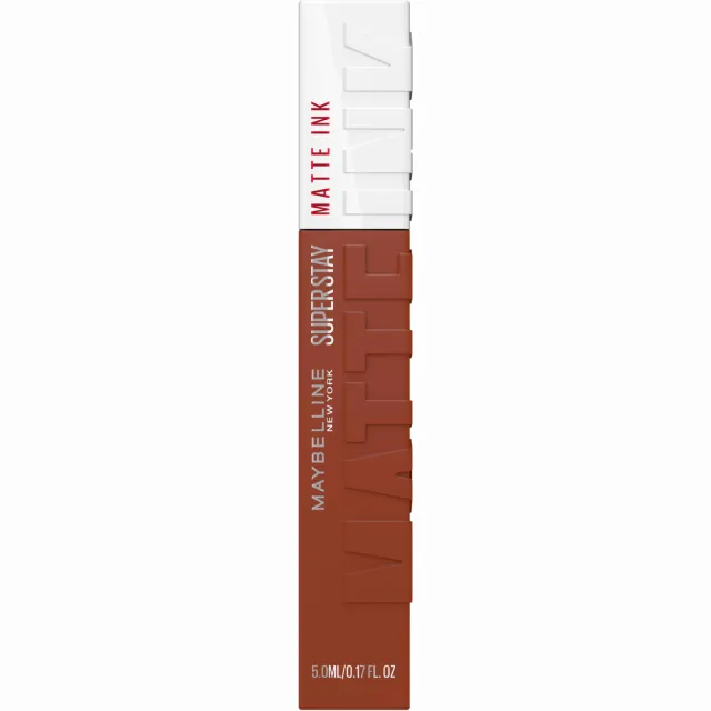 Maybelline New York SuperStay Matte Ink lippenstift 75 Fighter oranje