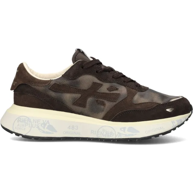 Premiata Lauryn lage sneakers bruin