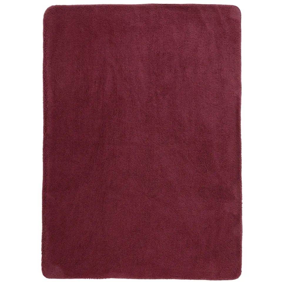 NOUS Living Bidar plaid bordeauxrood, foto 3