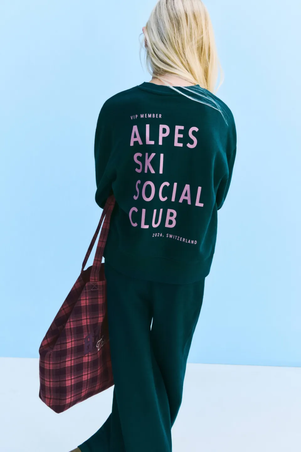 Mango Kids rechtvallende sweater met backprint - donkergroen, foto 4