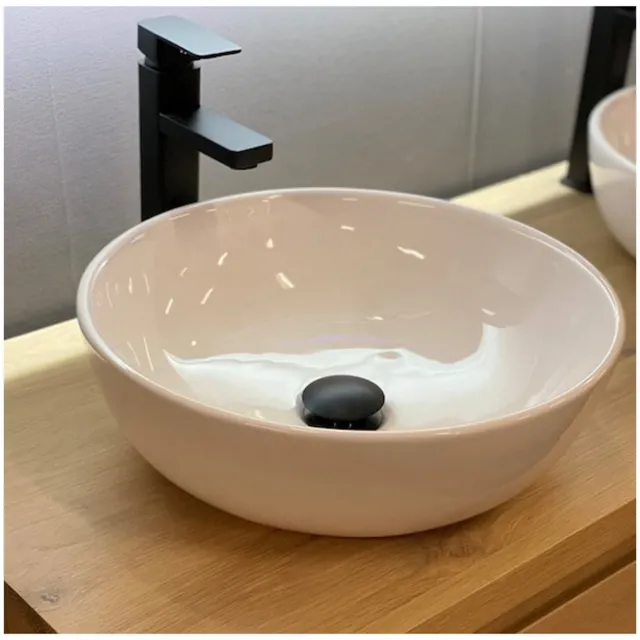 Casajoy Waskom Casajoy Rond 40,5x13 cm Keramiek Lars Wit Casajoy