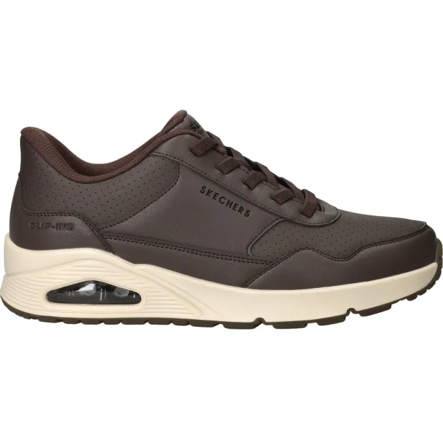 Skechers Slip-Ins Uno Banksia sneaker bruin