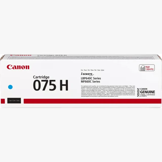 Canon Toner Cartridge 075 H C Cyaan