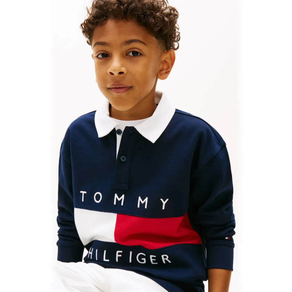 Tommy Hilfiger polo donkerblauw, foto 4