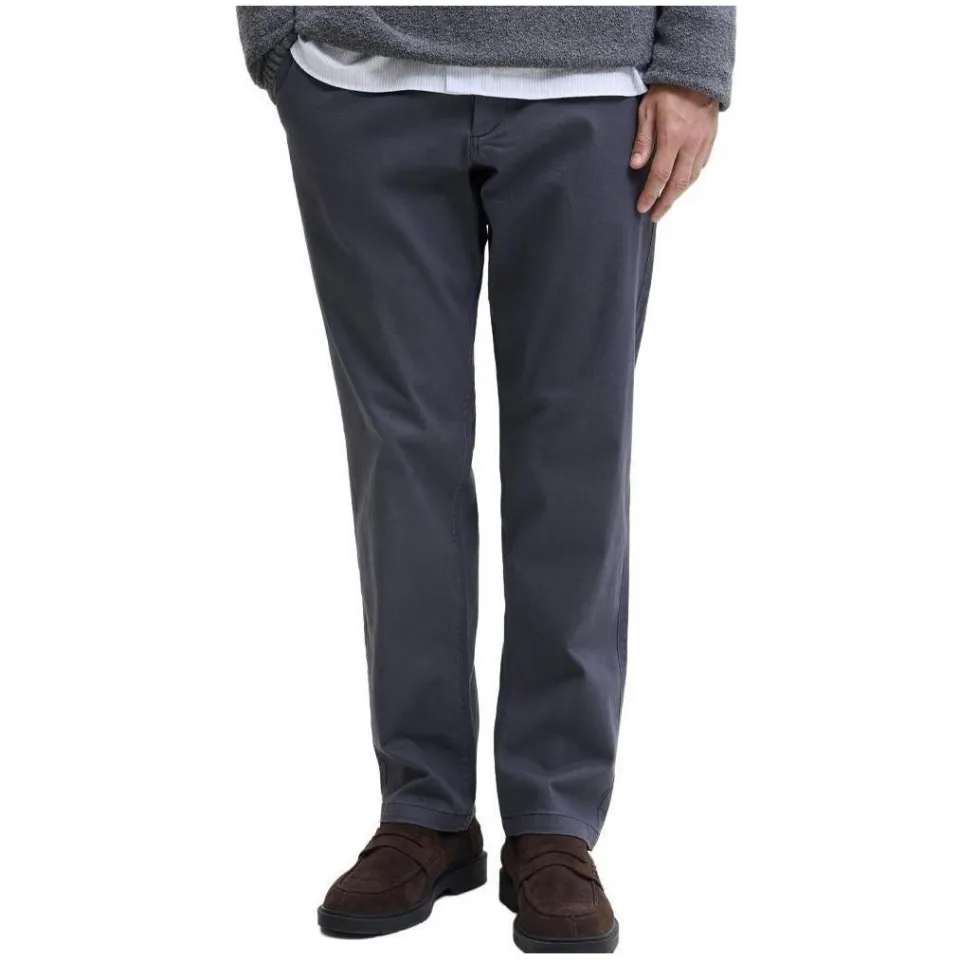 Jack & Jones JPSTKANE DAVE relaxed fit chino donkergrijs navy blazer, foto 5