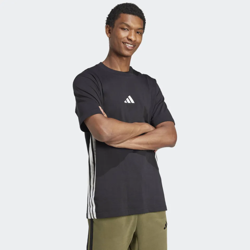 Adidas Sportswear regular T-shirt zwart, foto 3