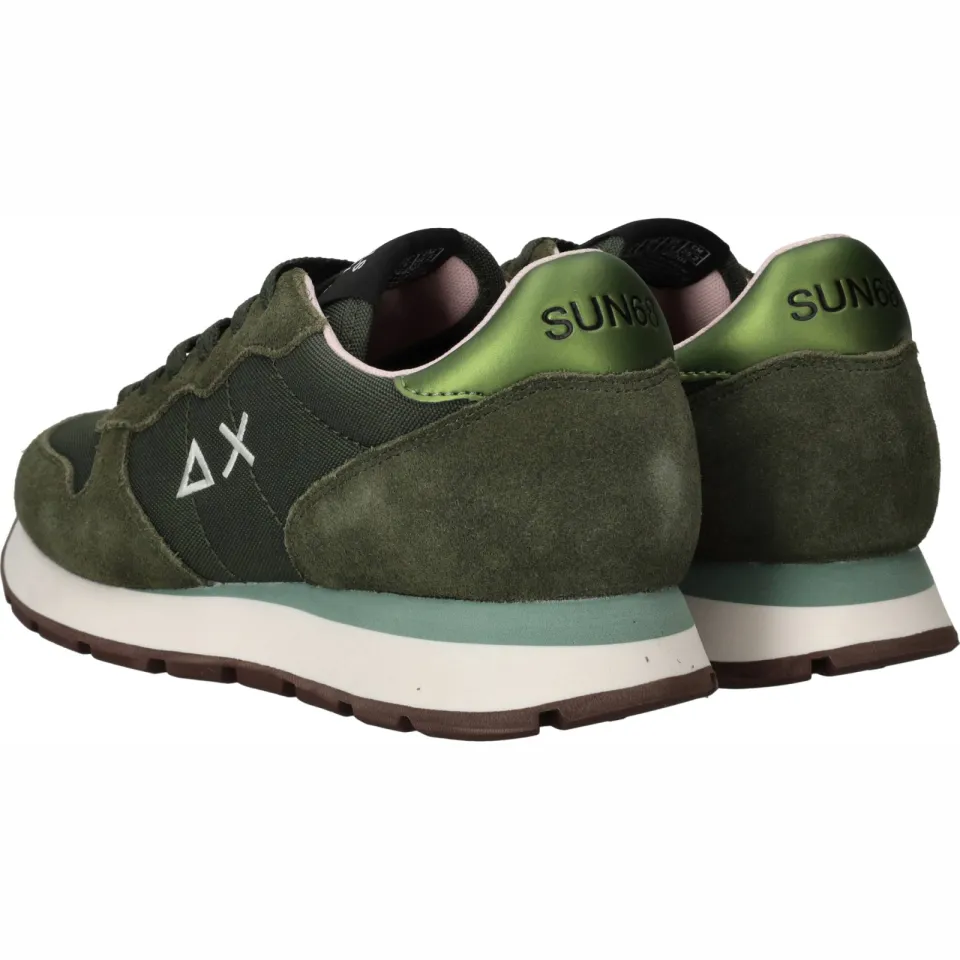 Sun68 Ally Solid lage sneakers groen, foto 5