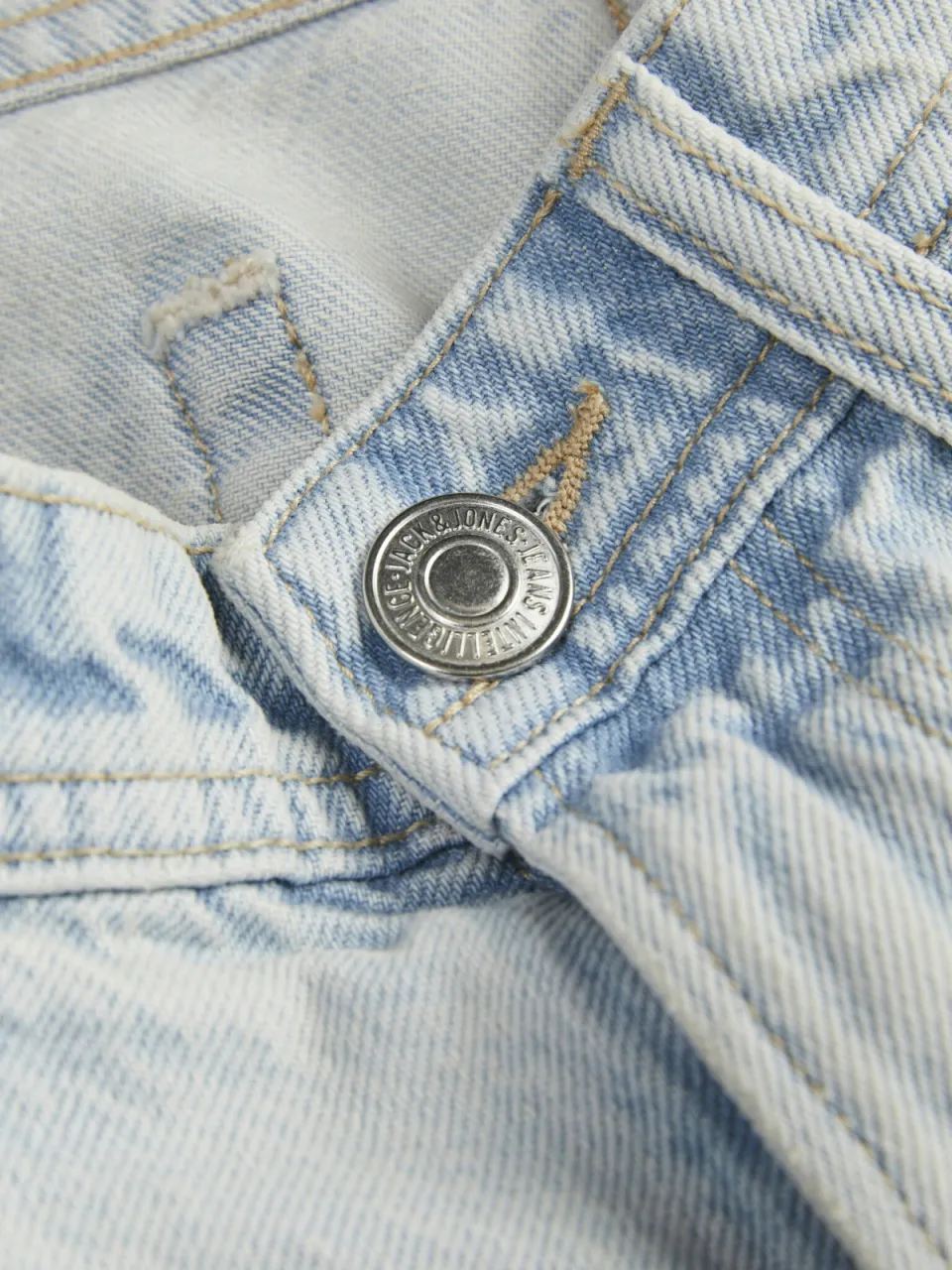 Jack & Jones JUNIOR high waist extra baggy fit jeans light blue denim, foto 6