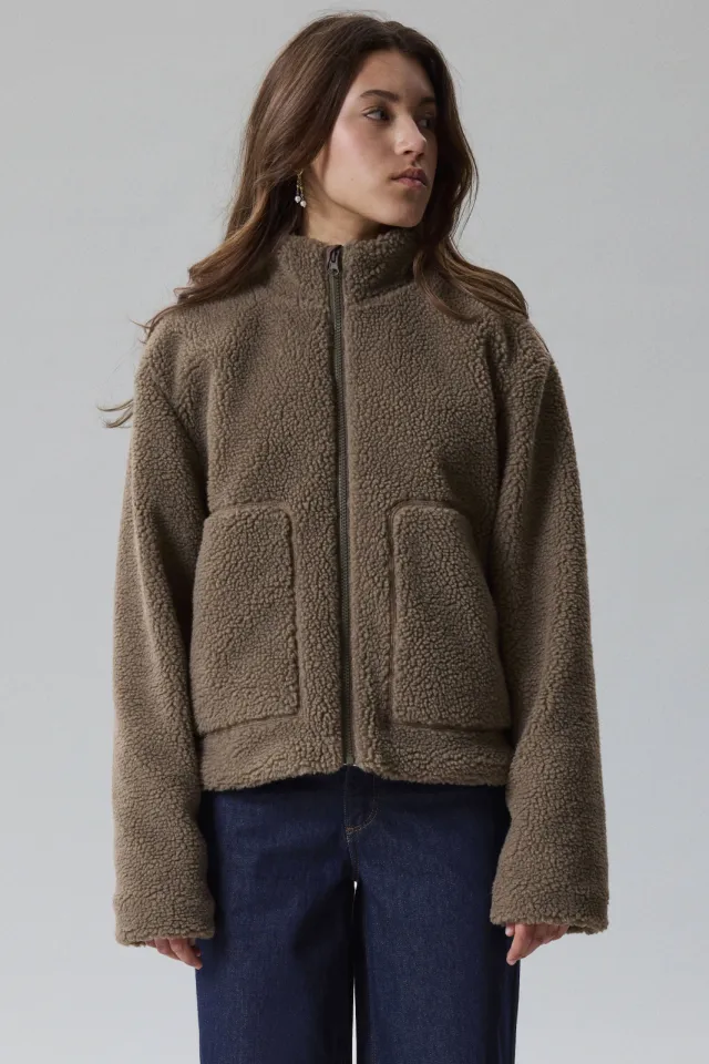 LMTD teddy jas taupe