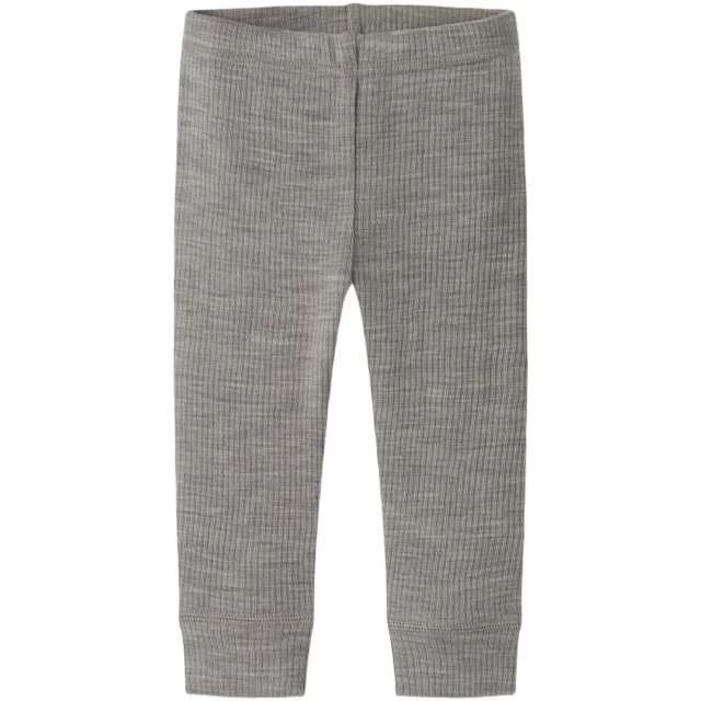 NAME IT babybroek slim met wol taupe, foto 2