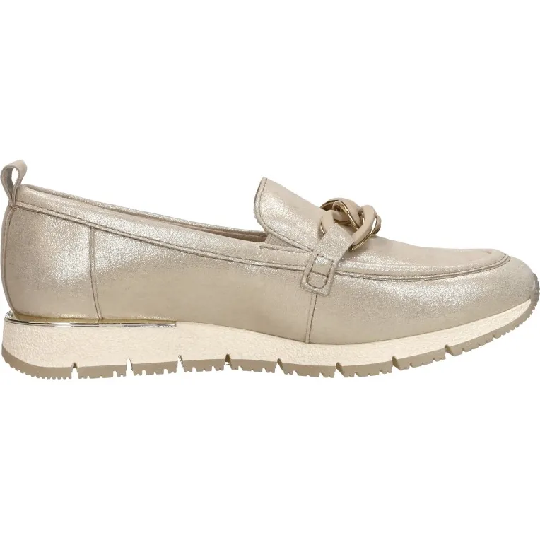 Tamaris sneakers goudkleur