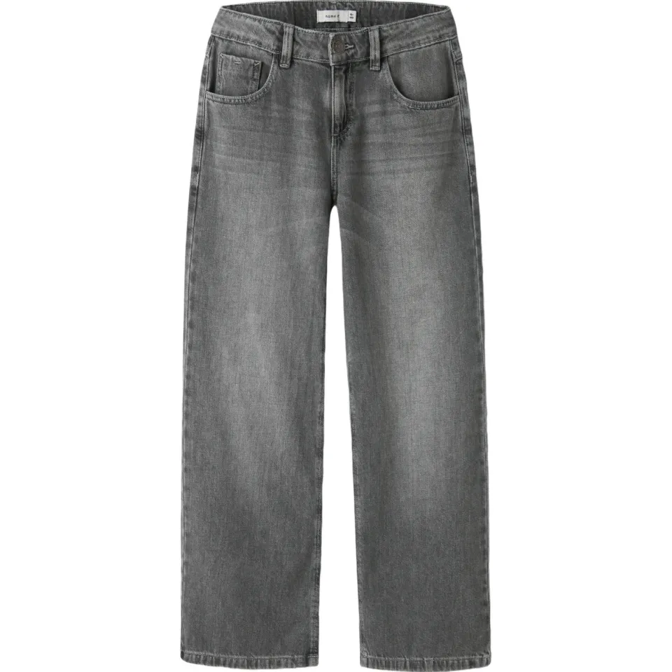 NAME IT KIDS wide leg jeans NKFROSE grey denim, foto 2
