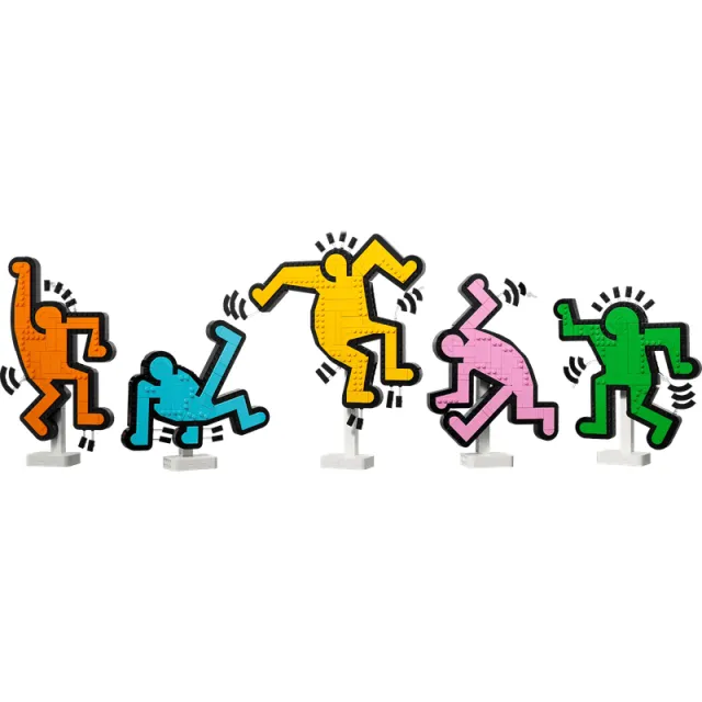 Lego Art Keith Haring Dansende Figuren 31216