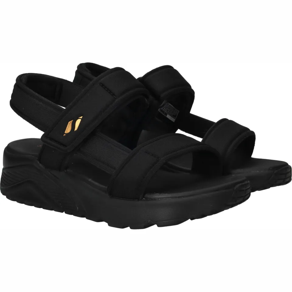Skechers Uno Lite sandalen zwart, foto 3