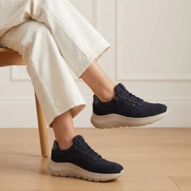 Ecco Valerie Side Zip sneakers blauw, foto 5