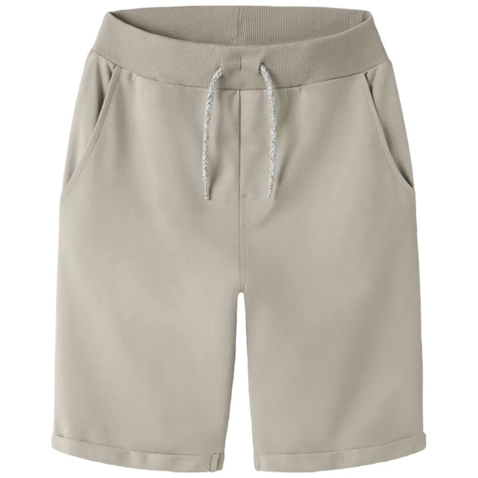 NAME IT NKMVERMO sweatshort grijszand, foto 2