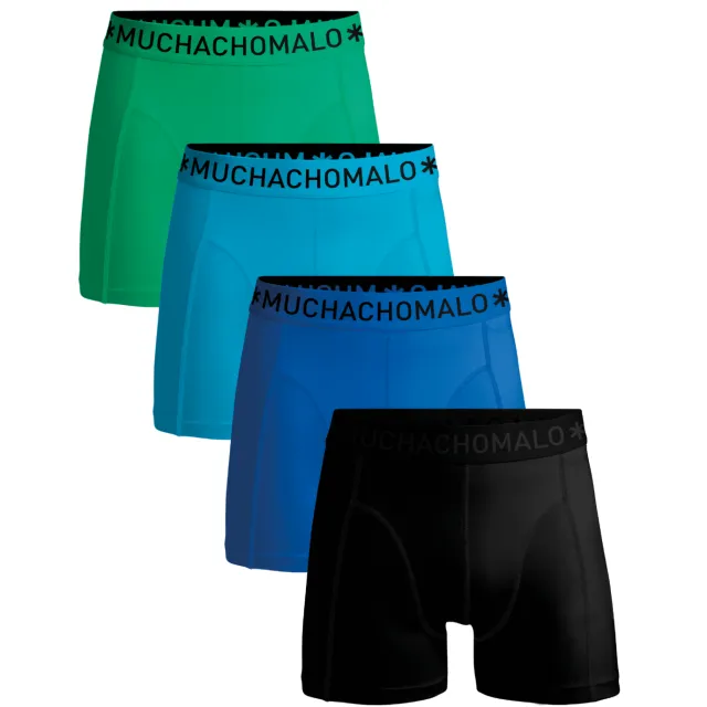 Muchachomalo Heren 4-pack Boxershorts Veelkleurig