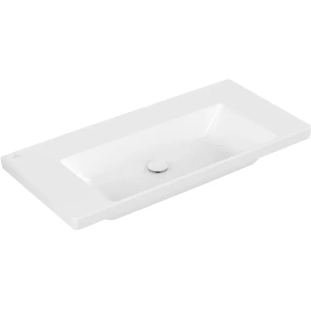 Villeroy & Boch Subway 3.0 wastafel 100x47 cm stone white Wit