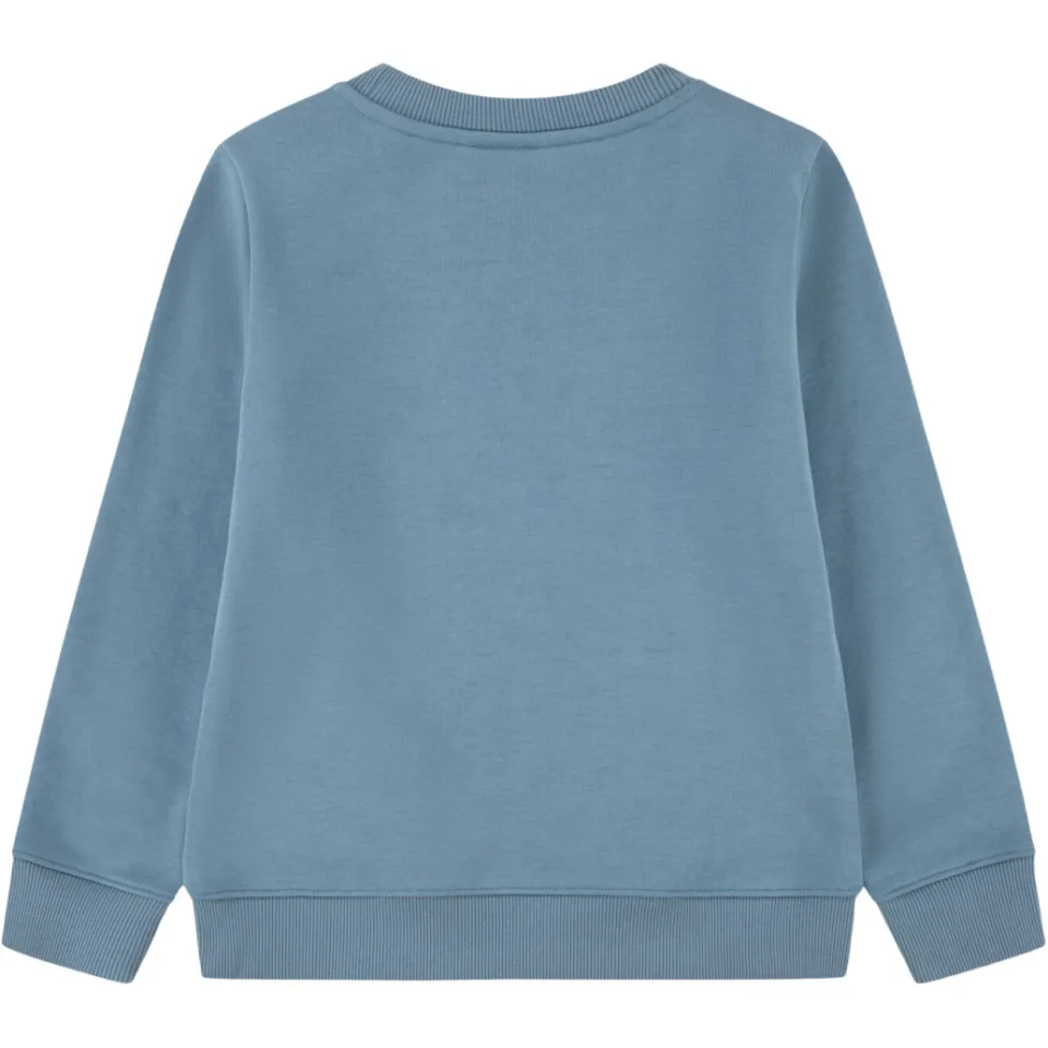 Lacoste fleece sweater met logo - blauw, foto 2