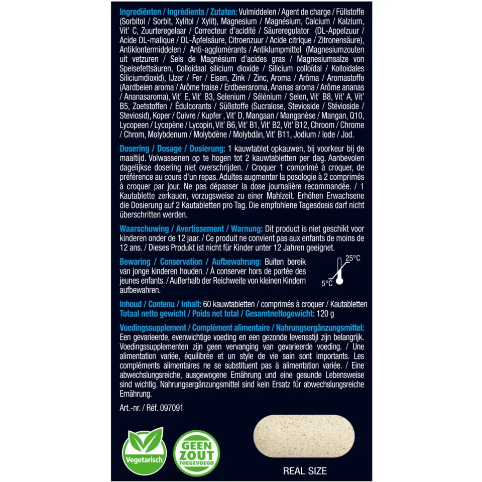 Lucovitaal Multi+ Compleet Weerstand kauwtabletten, foto 5