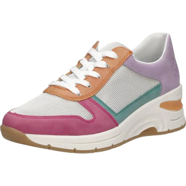 Rieker lage sneakers roze, foto 3