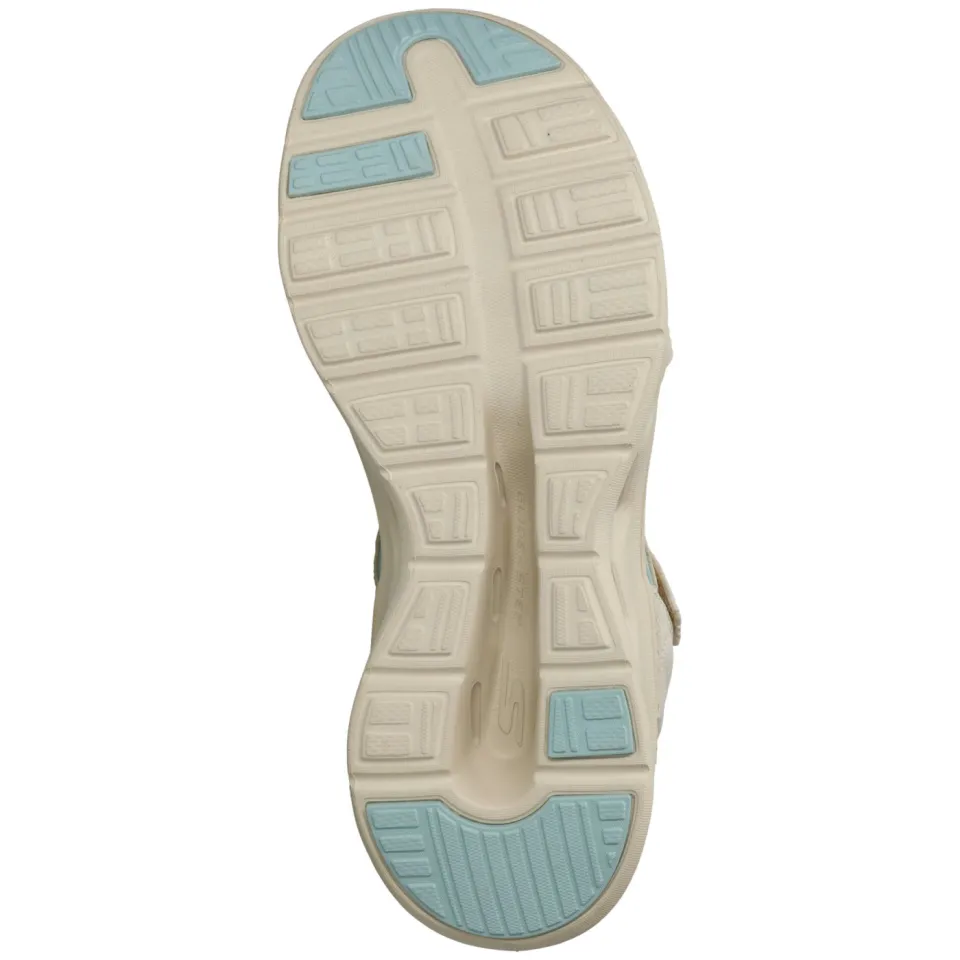 Skechers Go Walk Glide-Step 2.0 Slip-Ins Sandalen Dames Beige, foto 6