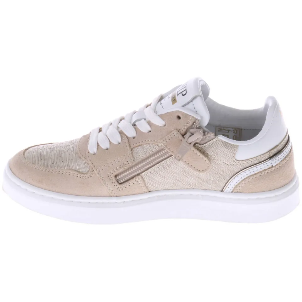 Hip leren sneakers beige, foto 2