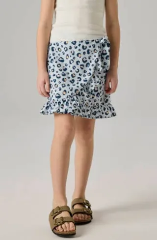 NAME IT Kids wikkelrok blauw, foto 6