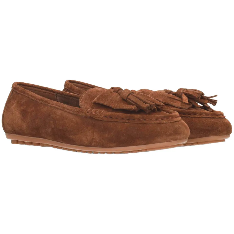 Poelman Taya suède mocassins - cognac, foto 3