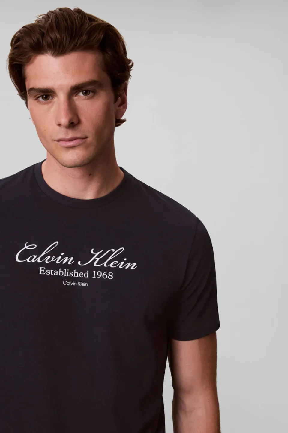 Calvin Klein JEANS regular fit T-shirt met print - dark sapphire, foto 6