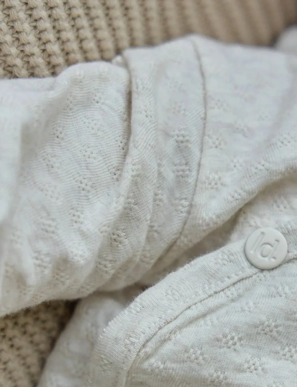 Little Dutch longsleeve met tekst beige, foto 7