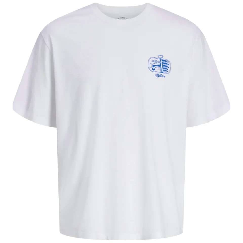Jack & Jones t-shirt met backprint wit, foto 2
