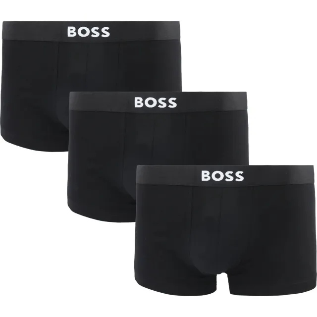 Boss ONE boxershorts 3-pack zwart