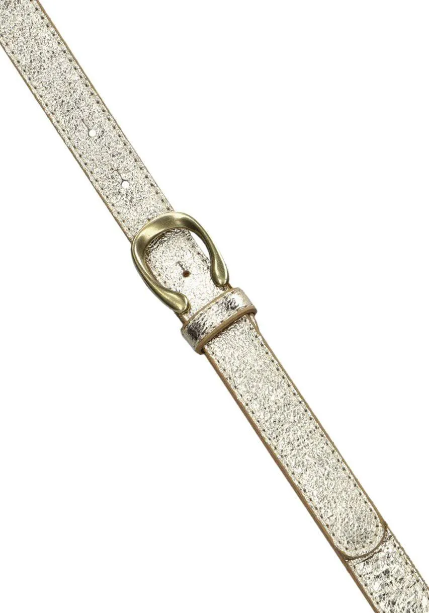 Notre-V Cece Sauvage Metallic riem goudkleurig, foto 2