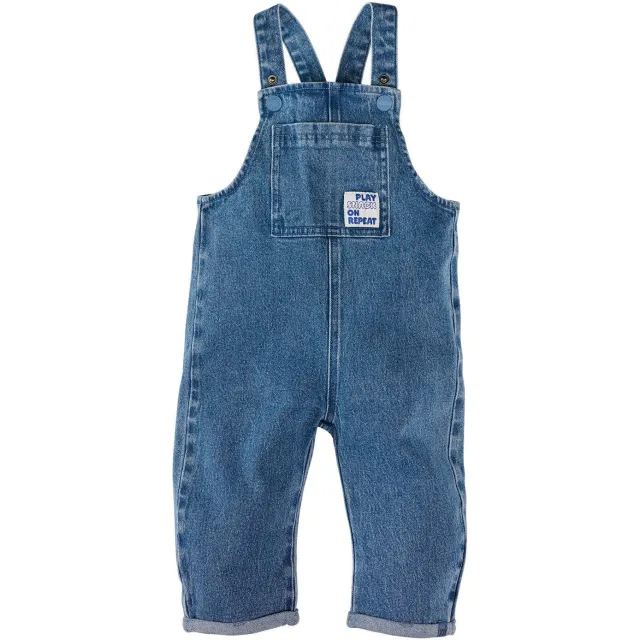 Z8 mini Alessio denim tuinbroek medium blue denim, foto 2