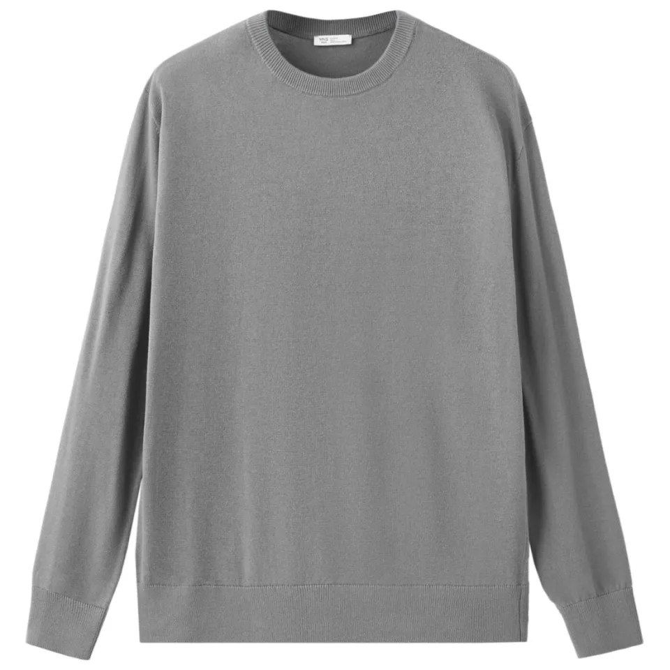 Mango TEEN katoenen trui - grijs, foto 2